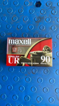 Five pack Maxwell Audio Cassette sill sealed brand new 90 min play time