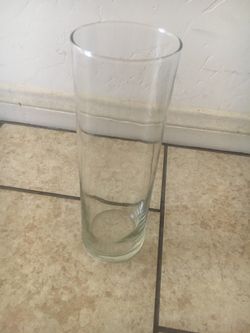Glass vase for flowers