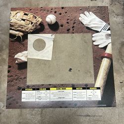 Atari baseball game relief pitcher ? World Series ? Arcade monitor bezel