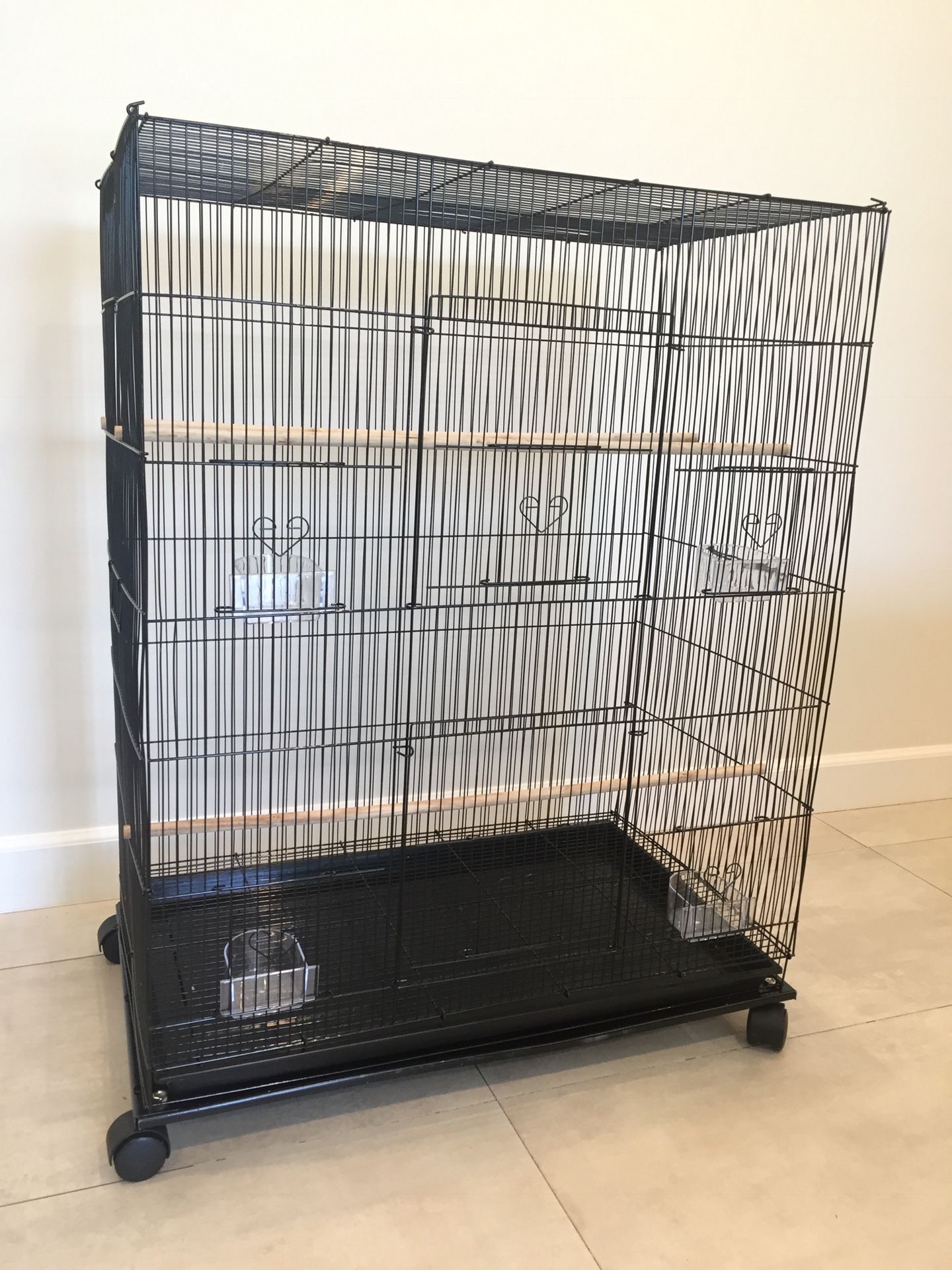 Large Flight Bird Cage with Stand BRAND NEW