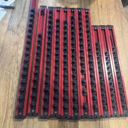 Lock-a-socket Organizers 1/4”, 3/8”, 1/2”