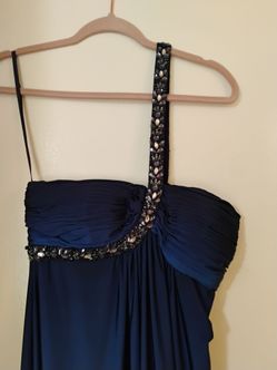 Maxi blue dress worn one time