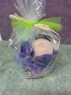 Bath bomb fizzy trio set