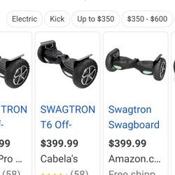 swatgron T6 hover board  swagboard
