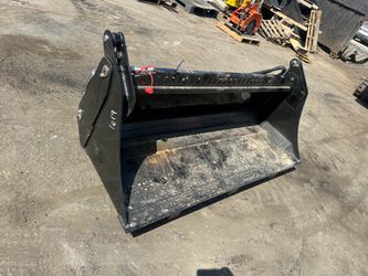 72” Skid Steer 4-in-1 Bucket Attachment