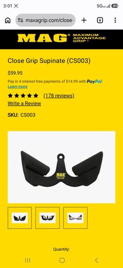 MAG Maximum Advantage Grip Pull-Up Handle