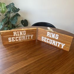 Ring Bearers Sign For Wedding 