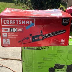 CRAFTSMAN 12 Amps 16-in Corded Electric Chainsaw