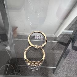 New Wedding Band With Engagement Ring