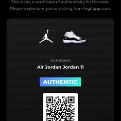 Jordan 11 Black Original 