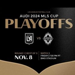LAFC Playoffs Fri. 11/08/2024