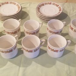 Espresso / turkish / armenian Coffe Cups&saucers. 20 Pieces Set Of 10. Woodland hills, Ca. 