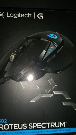 Logitech g502 proteus spectrum gaming mouse