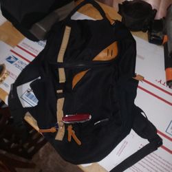 Swiss Tech Backback And Swiss Army Multi Purpose Tool