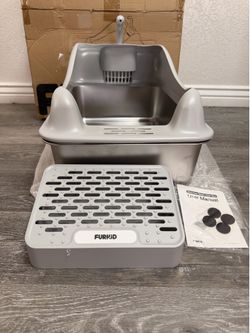 Stainless Steel Cat Litter Box XL