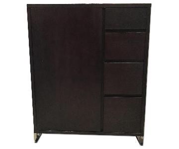 West Elm Hudson Armoire Credenza Dresser For Sale In New York