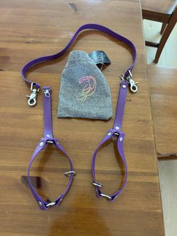 Skate Harness Set Neon Toucan Purple Brand New Roller Skate Harness