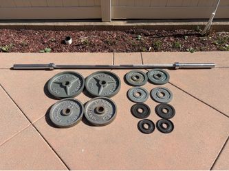 Olympic Barbell and Weights