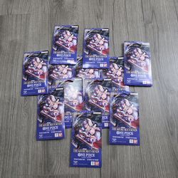 One Piece The Azure Seven Seas OP14 EB03 Booster Packs x13