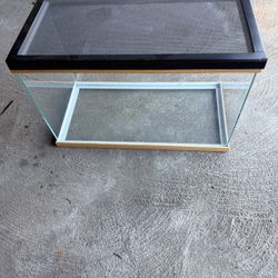 Small Glass Animal / Reptile / Insect Enclosure - Mesh top