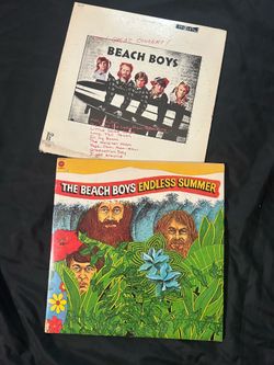 2- Beach Boys Vinyl Records