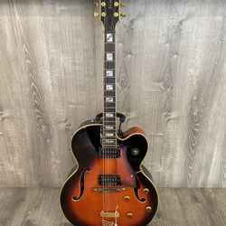 Cort Larry Coryell Signature LCS-1 Archtop Jazz Guitar 2000’s (Sunburst)