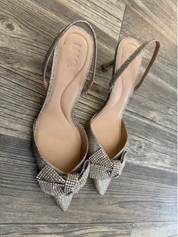 Inc. Women’s Rose Gold Kitten Heels Size 10