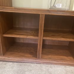 Real Wood Entertainment Center