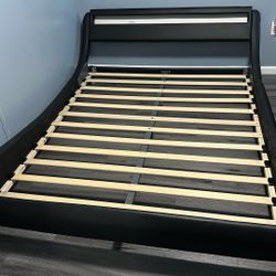 Black Queen Bed Frame 