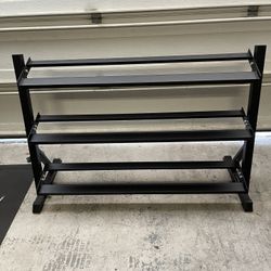 Tru Grit 3 Tier Dumbbell Rack 