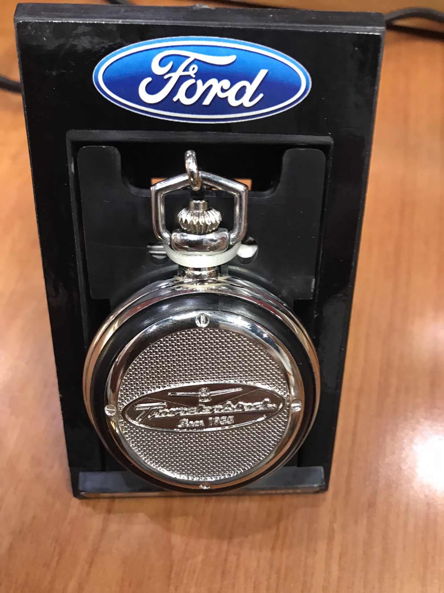 Ford Thunderbird Pocket Watch Brand New Collectors Item, Officially Licensed Product