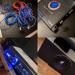 Stereo , Amplifier , Speaker & Cables