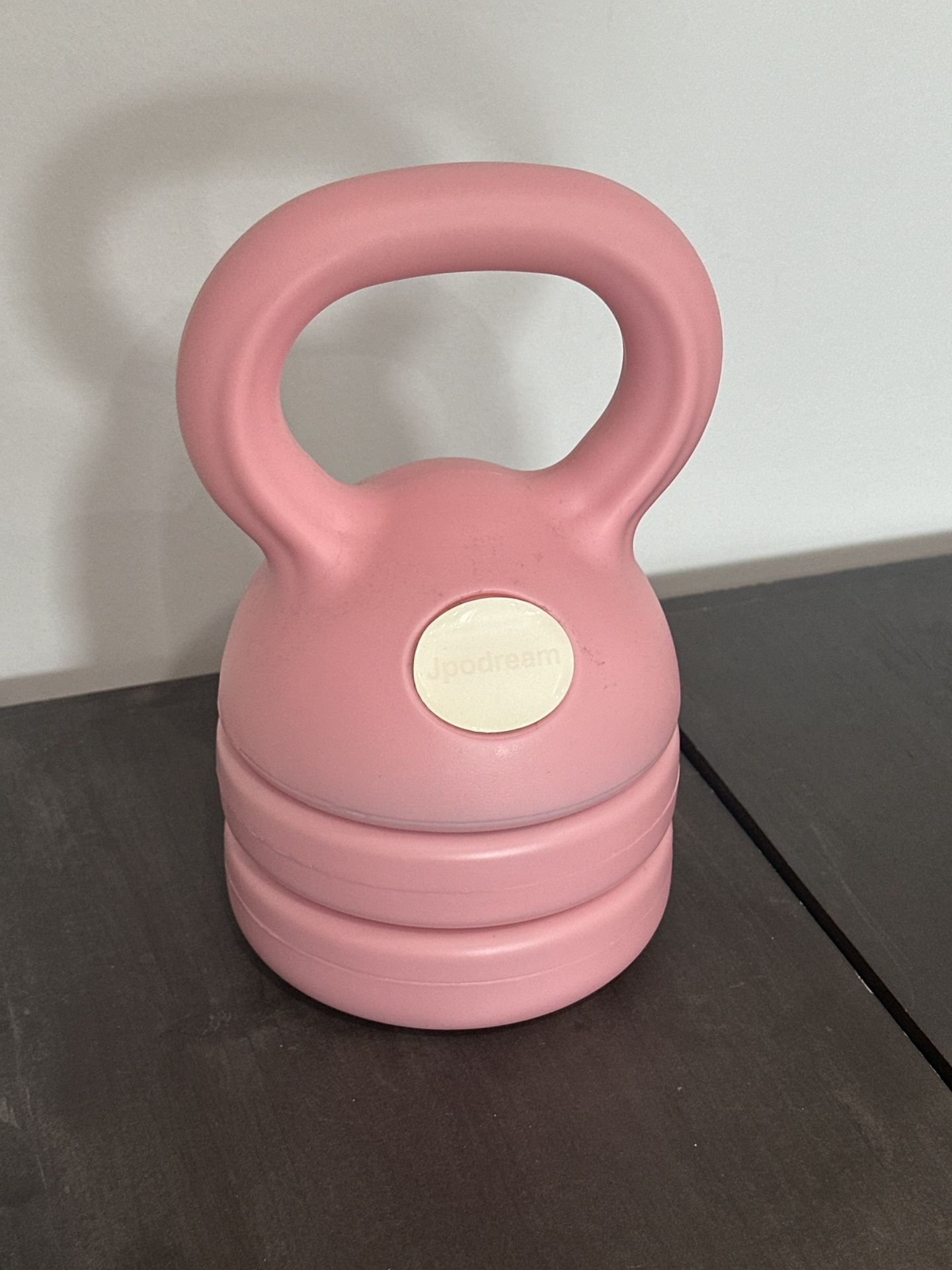 Jpodream Pink adjustable Kettlebell 12 lbs