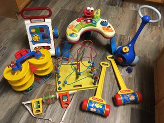Baby Toys - Set of 8 (Electronics, vintage and others)