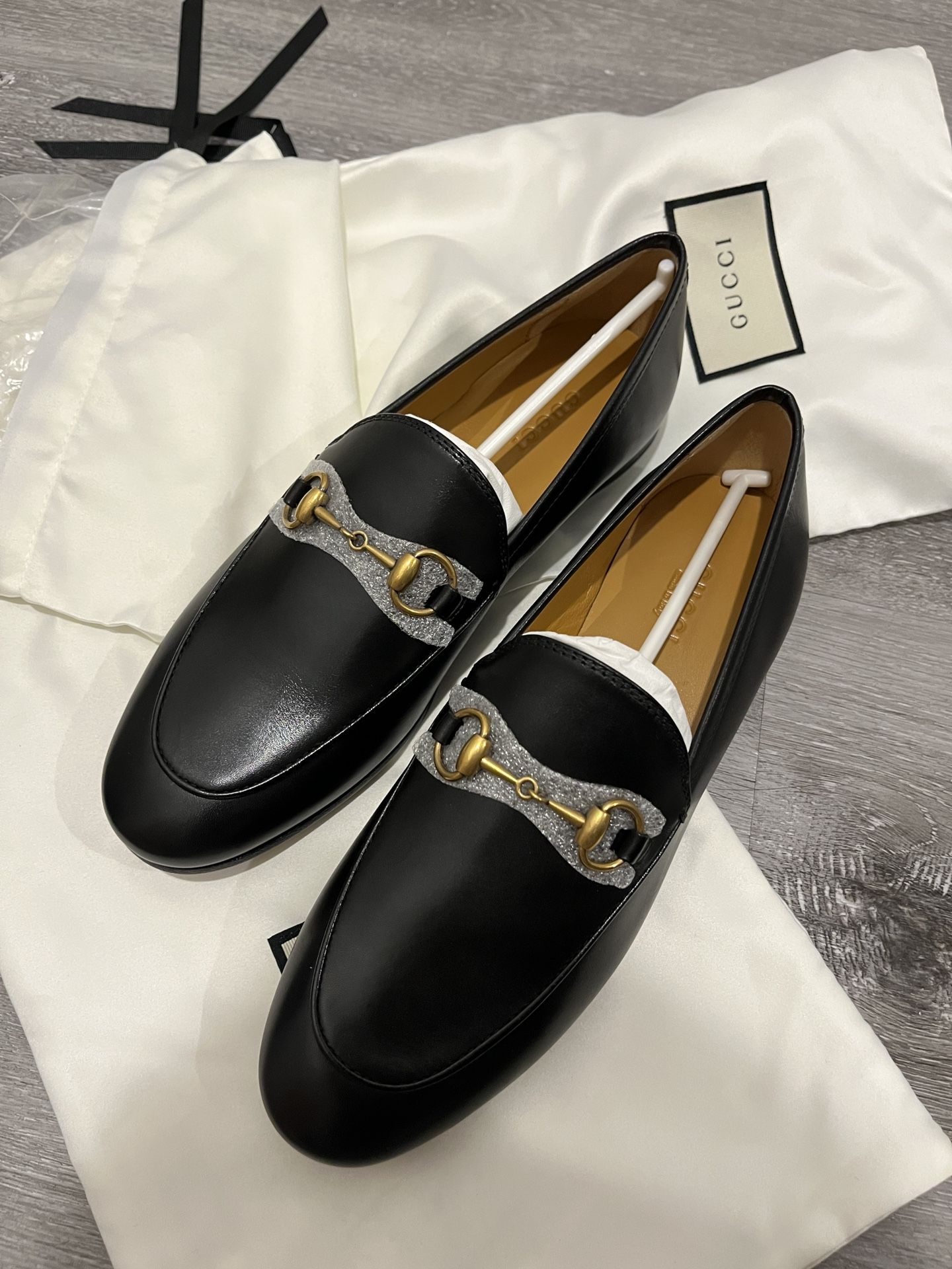 Gucci Jordaan Leather Loafer
