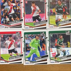 2024 DONRUSS FIFA LOT OF 8 ROOKIE CARDS