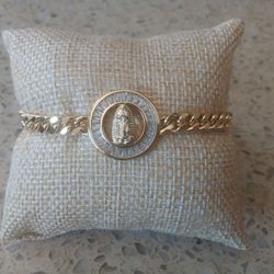 18k Gold Plated Guadalupe Bracelet 