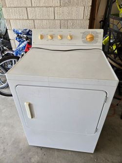 Washer and dryer set cash only