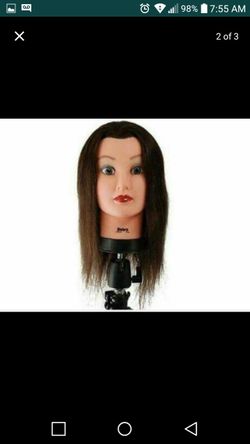 Mannequin Heads 100% Human Hair
