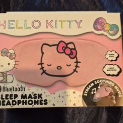 Hello Kitty Sleep Mask Headphones 
