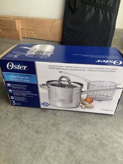 Oster deep fryer set