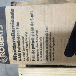 Robert’s moisture barricade polyethylene film