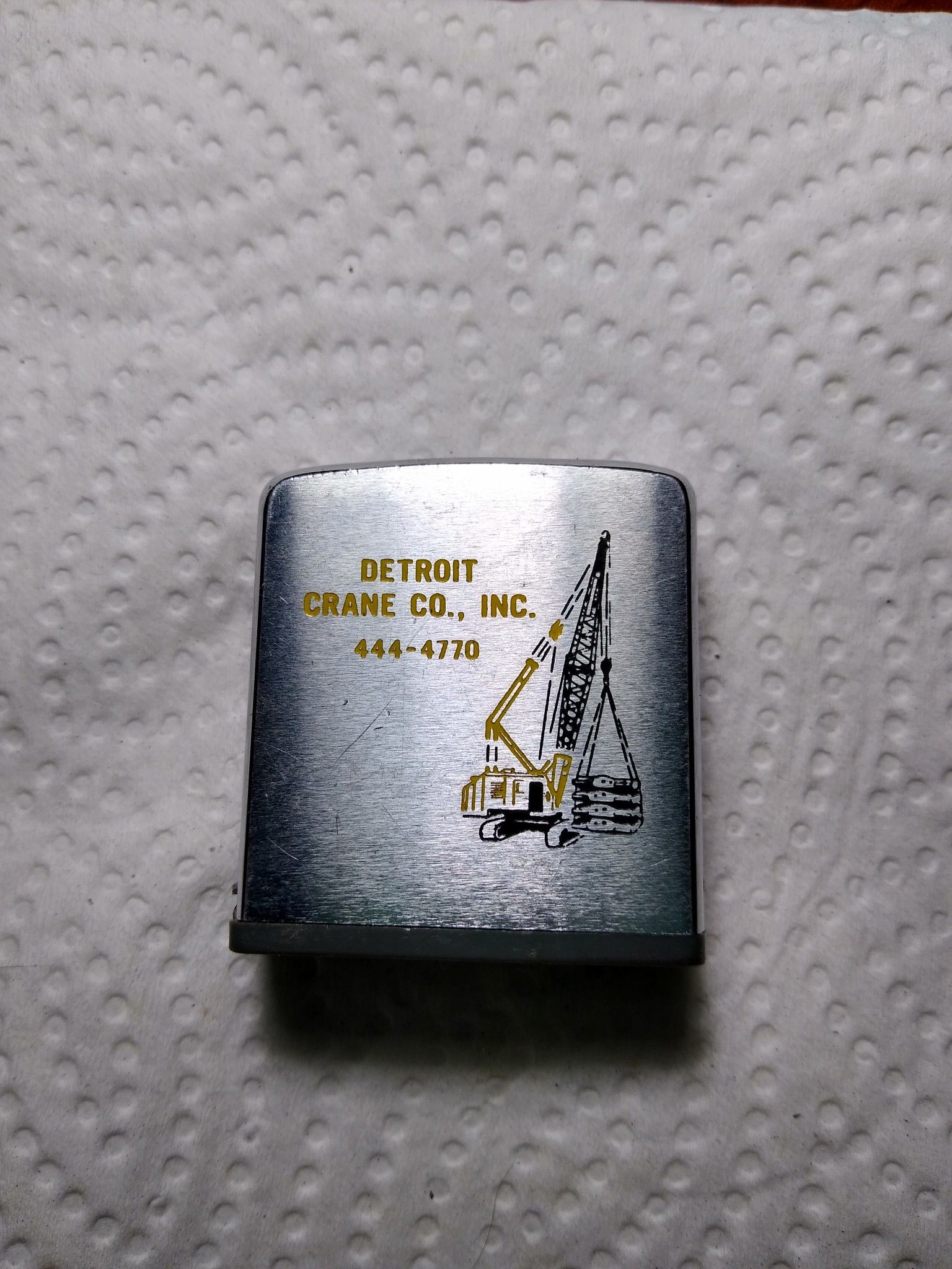 Zippo measuring tape rare