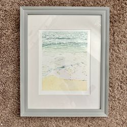 Framed Beach Print 