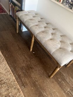 Turfted  bench 48L x 18w