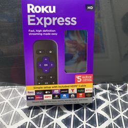 Roku Express HD Fast, High Definition Streaming Made Easy 