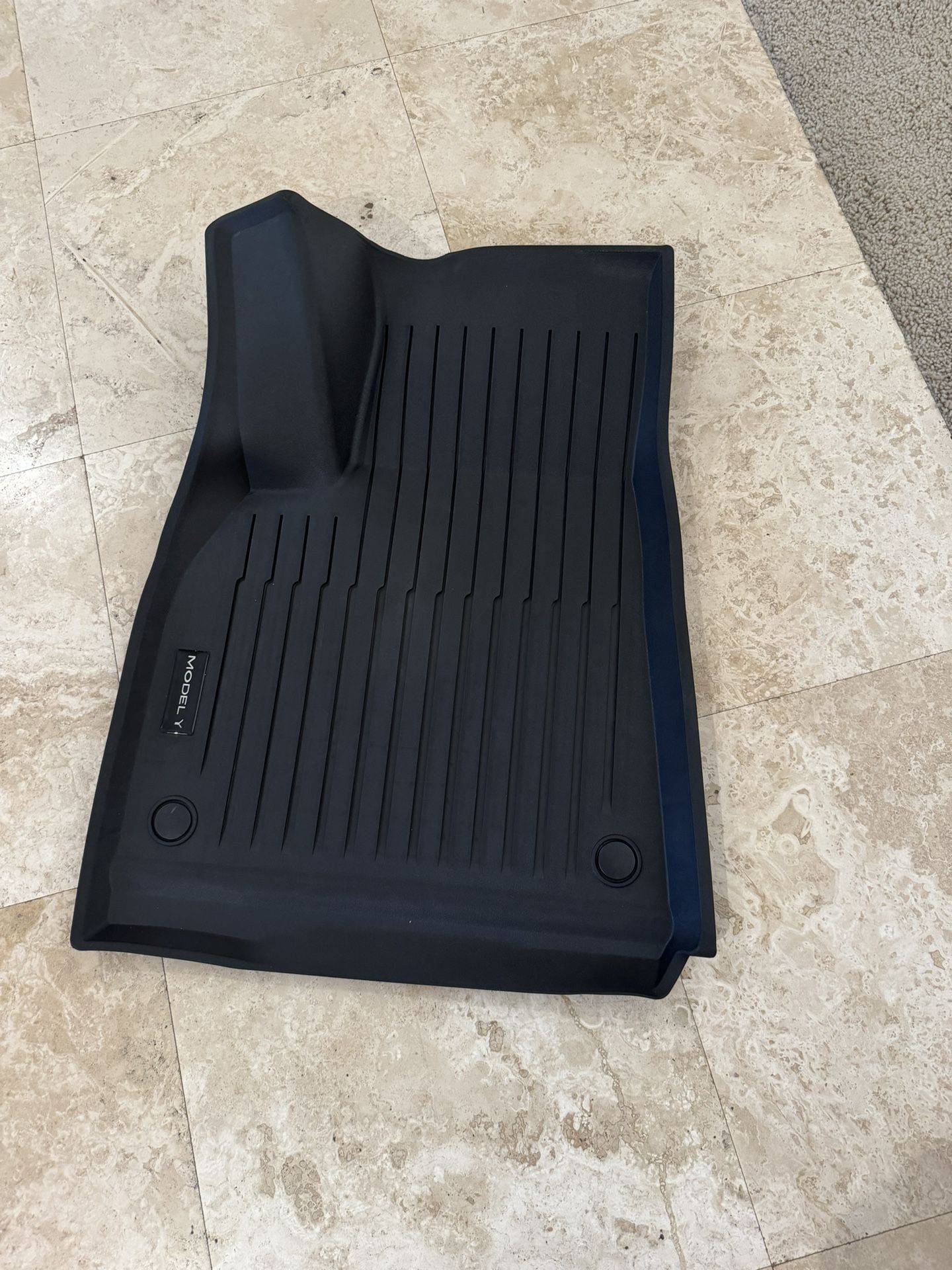 Tesla, model, Y driver side floor mat