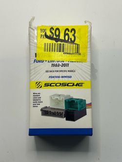 Scosche FDK106-WM1SD Car Stereo Wiring Harness