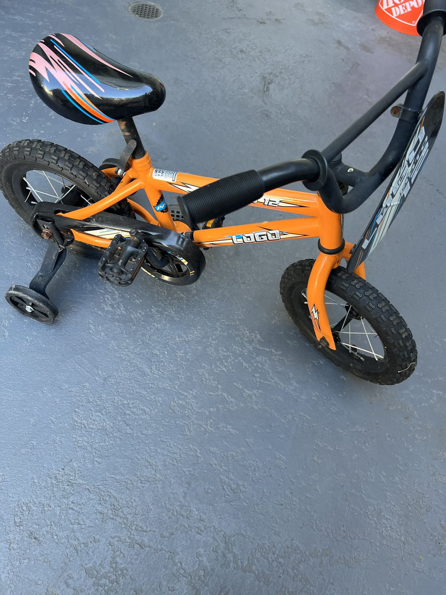 Orange Pacific Cycle 12" Kids' Bike