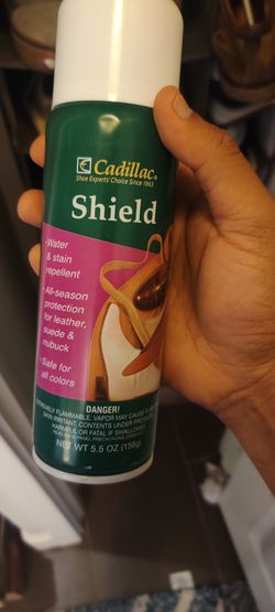 Cadillac Shoe Shield Leather , Suede. Nubuk. Fabric, Nylon, Polyester